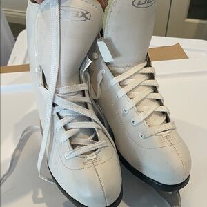 White Ice Skates